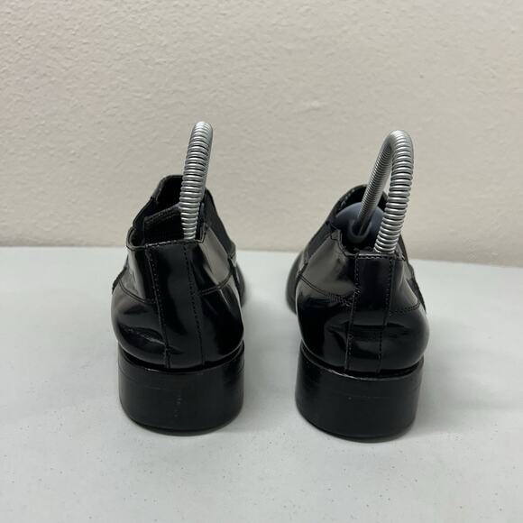 Vintage 90’s PRADA Pull Leather Boots Shoes Slip-On Size 35 EU 36 US 5 - Picture 3 of 7